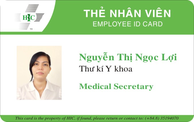 Thẻ cảm ứng in dạng ngang