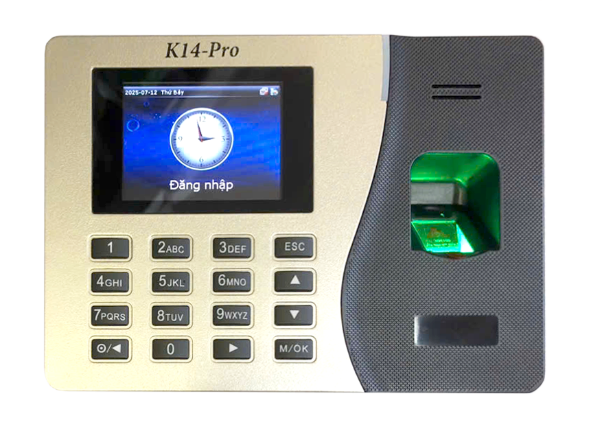 Máy chấm công vân tay K14 Pro